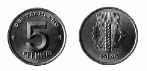 Fünf Pfennig 1948-1950 (J.1502)