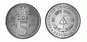 20 Jahre DDR (J.1524P1, stgl)