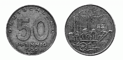 Fünfzig Pfennig 1948-1950 (J.1504)