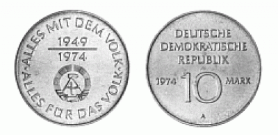 25 Jahre DDR (J.1551, stgl-Exp)