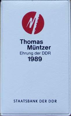 Münztasche 1989, Thomas-Müntzer-Ehrung (stgl)